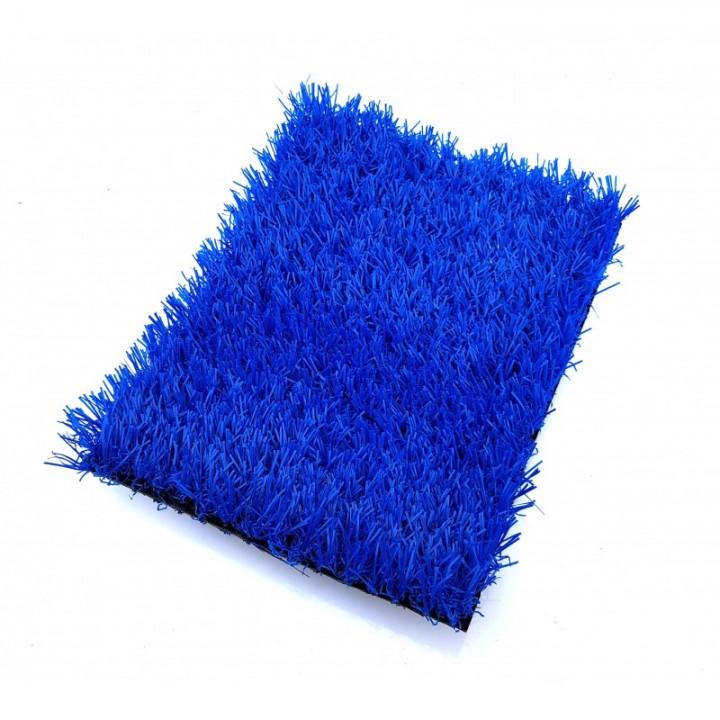 Искусственная трава deco 20 мм Синяя